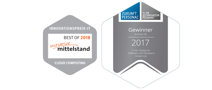 IT-Auszeichnungen für Bedienoberfläche Personalsoftware