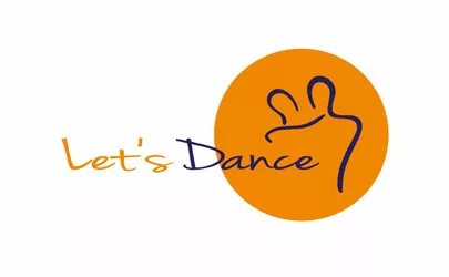 Logo Erstellung und Design Tanzschule Lets Dance
