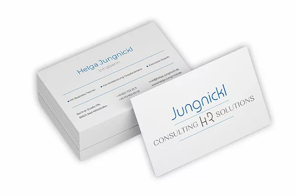 Visitenkarten Gestaltung - Human Resources Jungnickl