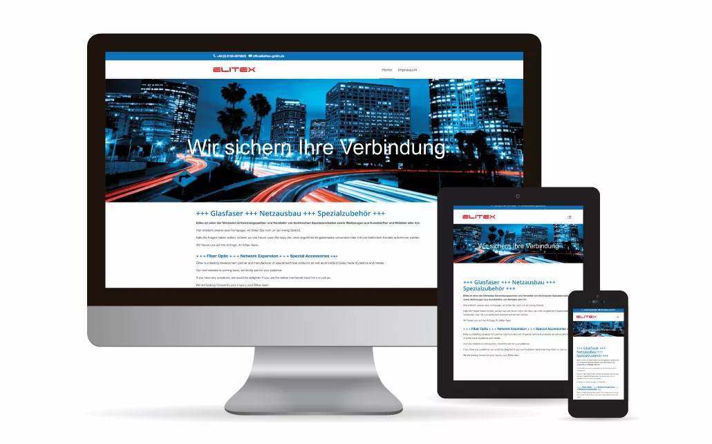 Webdesign WordPress elitex GmbH